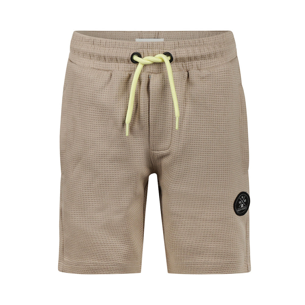 No Way Monday Kids Jogging Shorts – Dark Sand