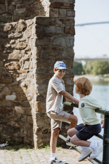 No Way Monday Kids Jogging Shorts – Dark Sand