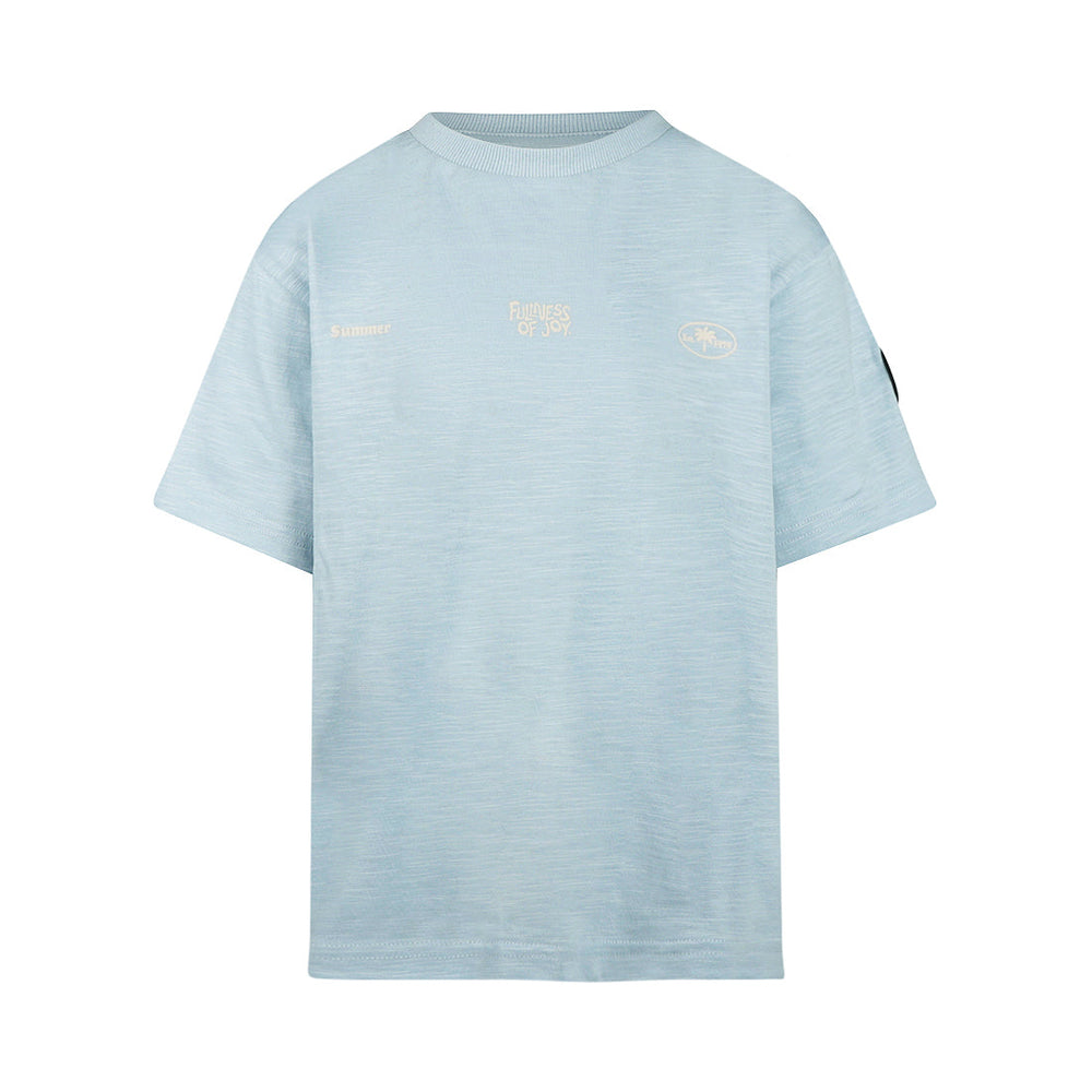 No Way Monday Kids Loose Fit T-Shirt – Light Blue
