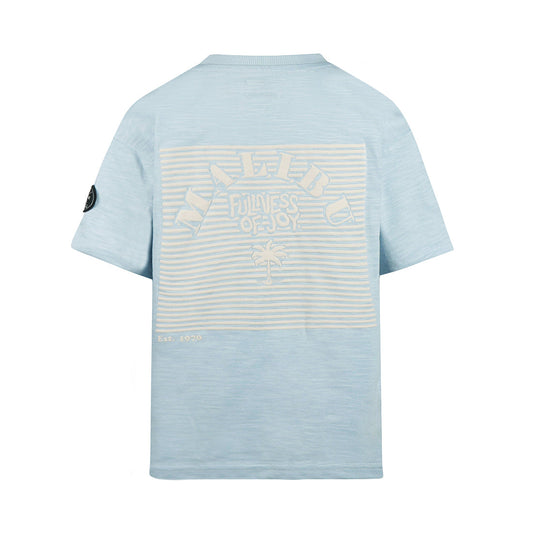 No Way Monday Kids Loose Fit T-Shirt – Light Blue