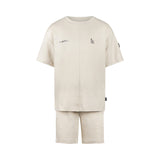 No Way Monday 2-Piece Loose Fit Set – T-Shirt & Jogging Shorts