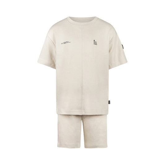No Way Monday 2-Piece Loose Fit Set – T-Shirt & Jogging Shorts