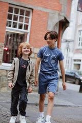 No Way Monday Kids T-Shirt – Indigo
