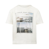 No Way Monday Kids Loose Fit T-Shirt – Off White