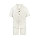 No Way Monday 2-Piece Loose Fit Set – Shirt & Shorts