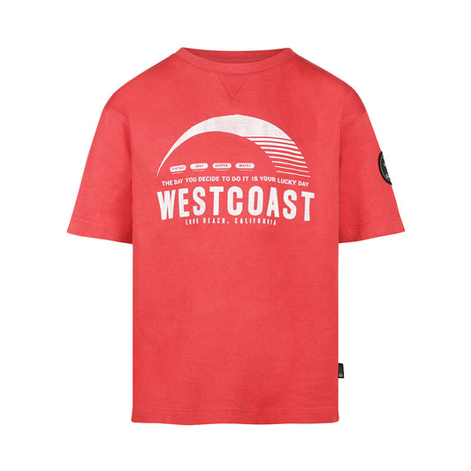 No Way Monday Girls Loose Fit T-Shirt