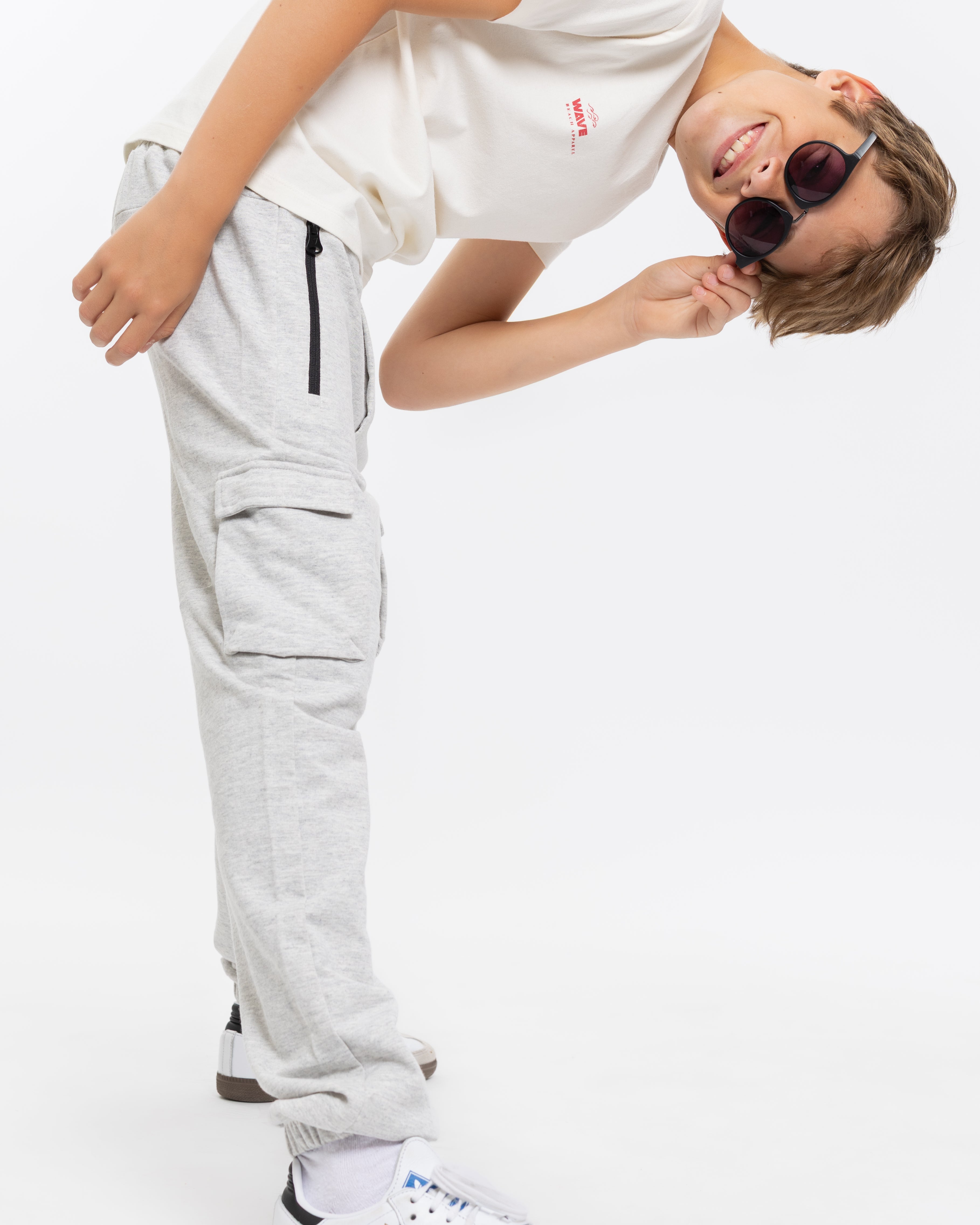 Jogging trousers, 
loose fit, cargo