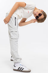 Jogging trousers, 
loose fit, cargo