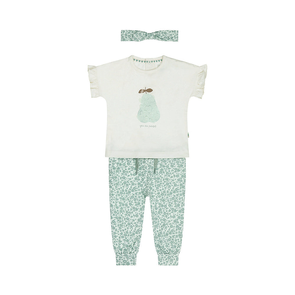Dirkje 3-Piece Set – T-Shirt, Trousers & Headband