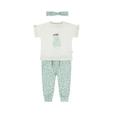 Dirkje 3-Piece Set – T-Shirt, Trousers & Headband
