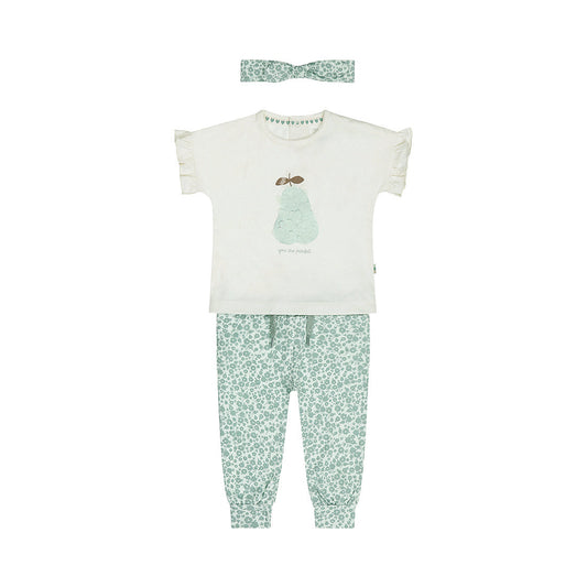 Dirkje 3-Piece Set – T-Shirt, Trousers & Headband