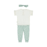 Dirkje 3-Piece Set – T-Shirt, Trousers & Headband