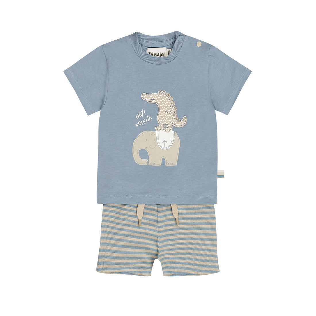 Baby 2-Piece Set – T-Shirt & Shorts | Blue