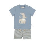 Baby 2-Piece Set – T-Shirt & Shorts | Blue