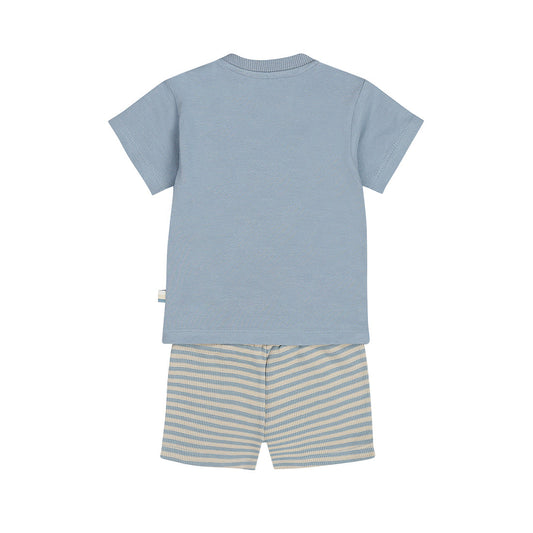 Baby 2-Piece Set – T-Shirt & Shorts | Blue