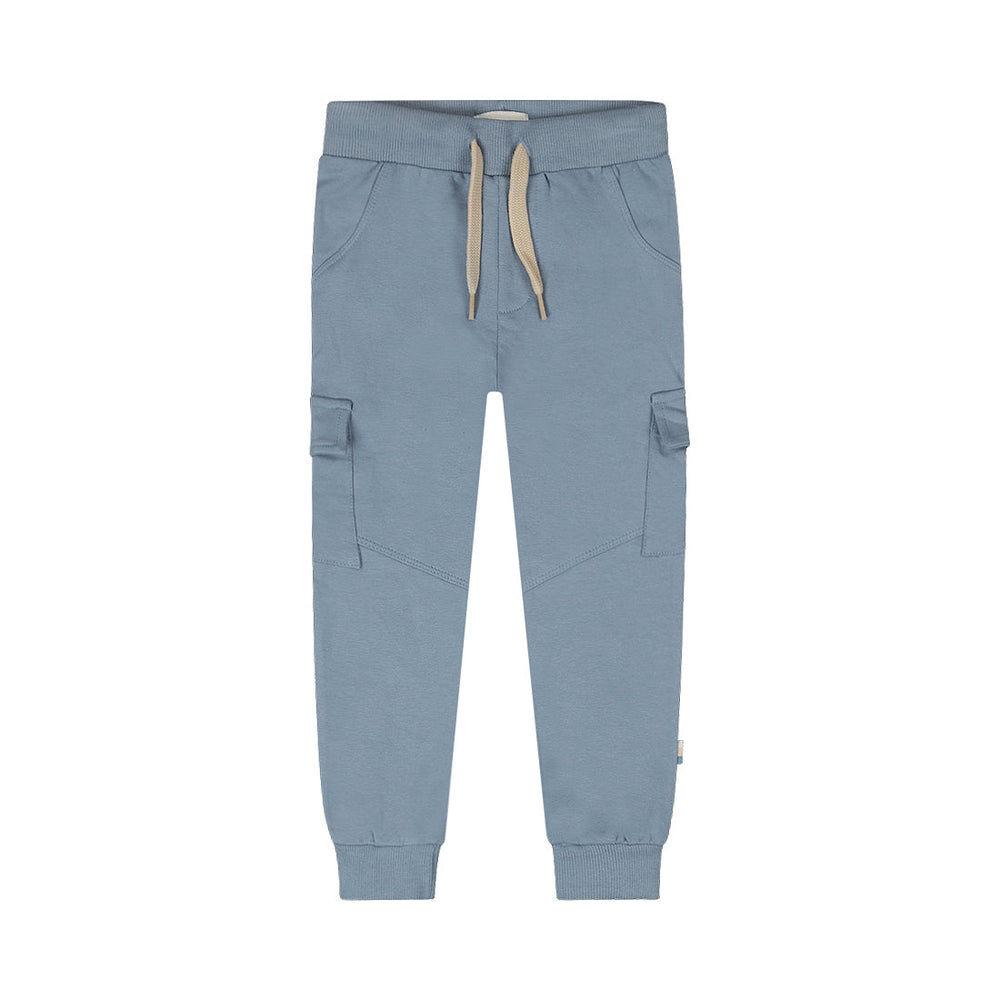 Kids Cargo Jogger Trousers – Blue