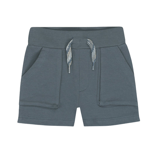 Kids Jogging Shorts – Steel Blue