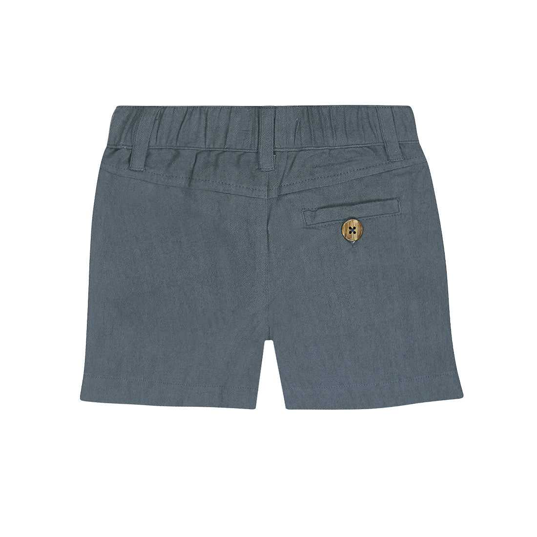 Kids Shorts – Steel Blue