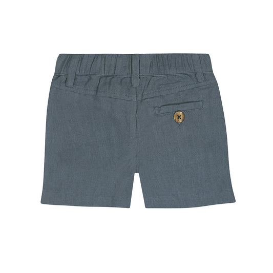 Kids Shorts – Steel Blue