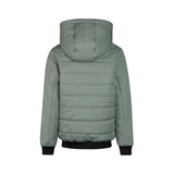 No Way Monday Boys Water-Repellent Hooded Jacket - Faded Green