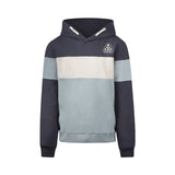 No Way Monday Boys Colour-Block Hoodie - Anthracite