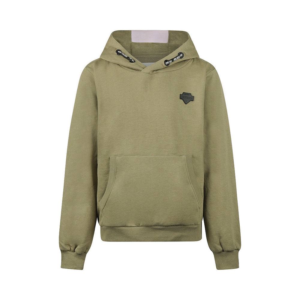 No Way Monday Boys Hooded Sweatshirt - Army Green