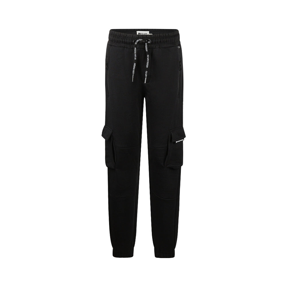 No Way Monday Boys Cargo Joggers - Black