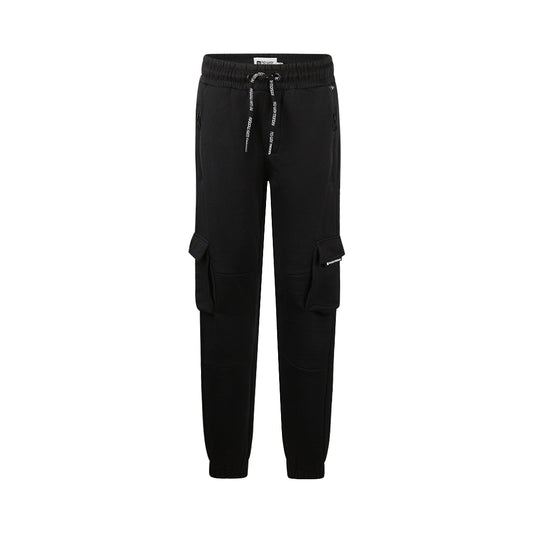No Way Monday Boys Cargo Joggers - Black