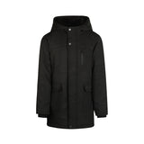 No Way Monday Boys Water-Repellent Parka - Black