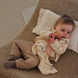 Dirkje Baby Girls Floral Jacket 3-Pc Set - Off White