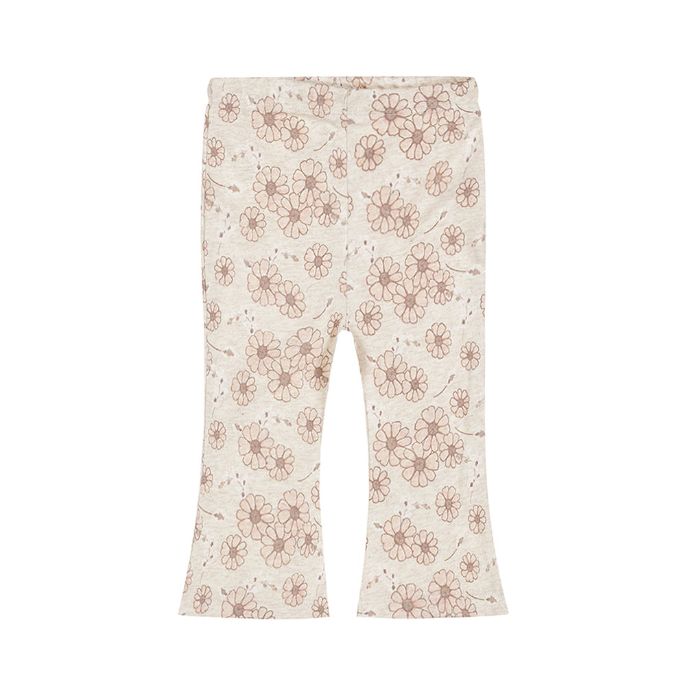 Dirkje Girls Daisy Flared Trousers - Off White