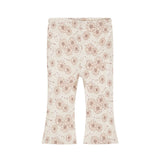 Dirkje Girls Daisy Flared Trousers - Off White