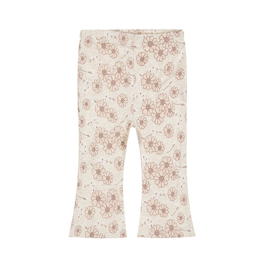 Dirkje Girls Daisy Flared Trousers - Off White
