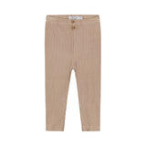 Dirkje Girls Ribbed Treggings - Taupe