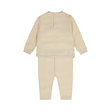 Dirkje Baby Girls Teddy Pyjama Set - Off White