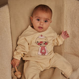 Dirkje Baby Girls Heart Gumball Pyjama Set - Off White