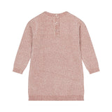 Dirkje Girls Knit Sweater Dress - Light Mauve