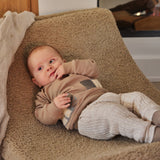 Dirkje Baby Boys' Cotton-Rich Sweater - Faded Brown, 18–24 Months
