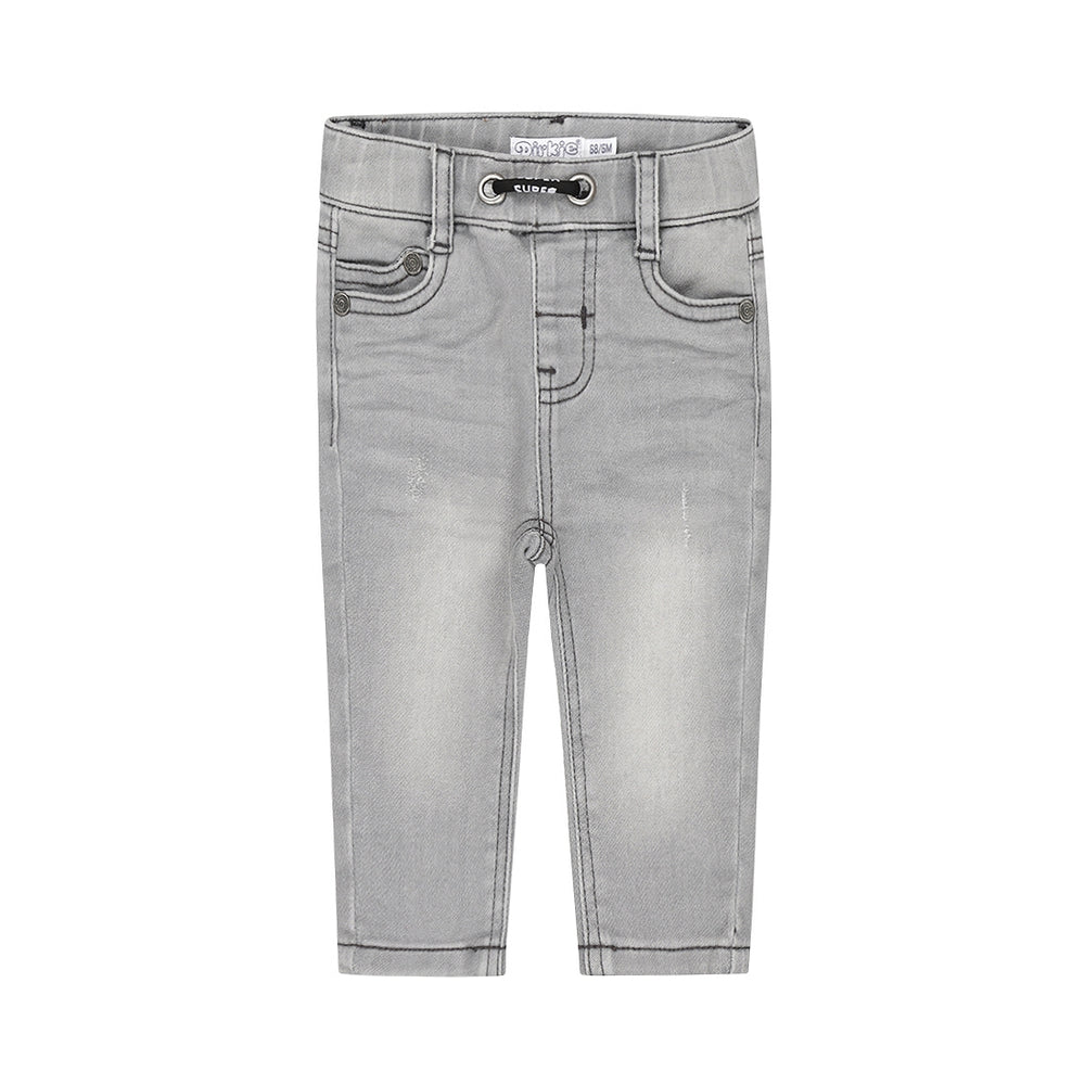 Dirkje Boys' Knitted Jeans - Grey