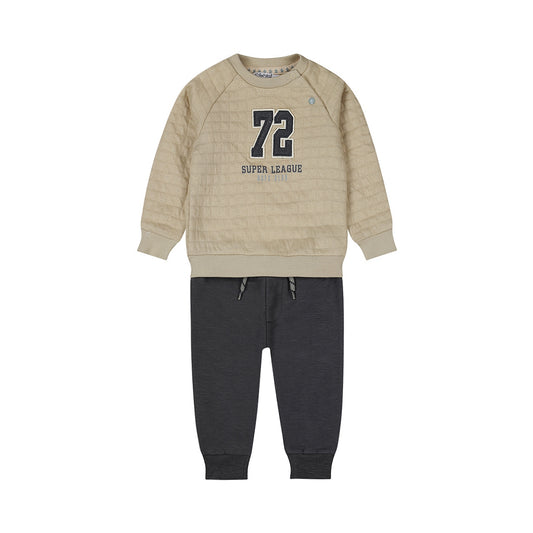 Dirkje Baby Boys' 2-Piece Outfit Set - Pebble