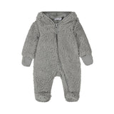 Baby Boys Padded One-Piece Suit – Faded Blue