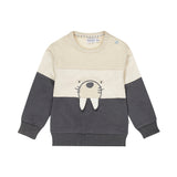 Boys Cotton-Blend Sweater – Navy