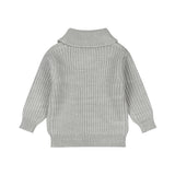 Boys Pullover Sweater – Faded Blue