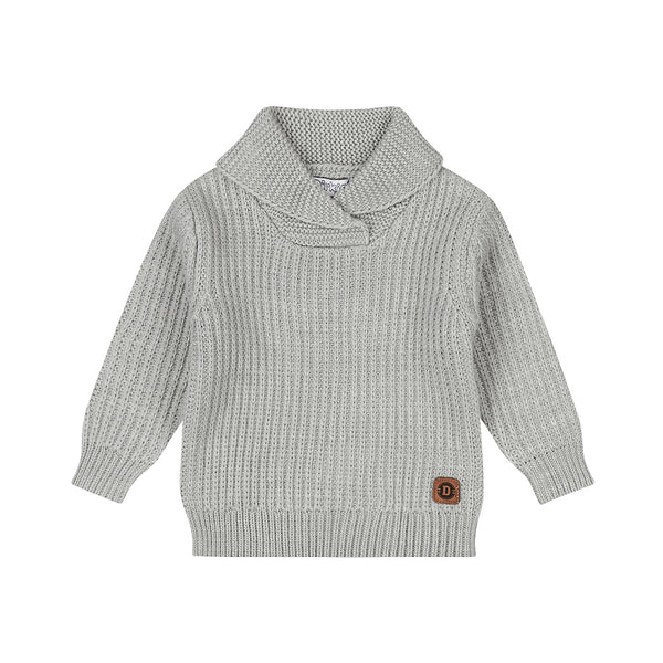 Boys Pullover Sweater – Faded Blue