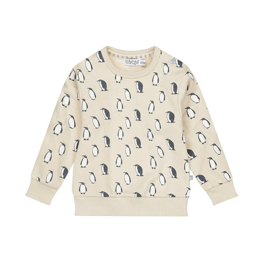 Boys Cotton-Blend Sweater – Pebble