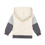 Boys Cotton-Blend Outdoor Cardigan – Pebble