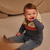 Boys Cotton Hoodie – Navy