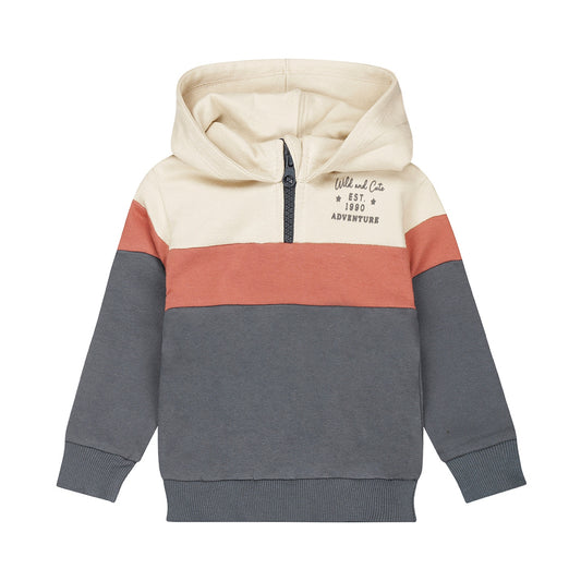 Boys Cotton Hoodie – Navy