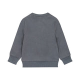 Boys Wildland Graphic Cotton Sweater – Navy