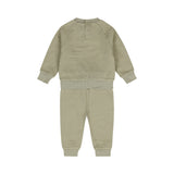 Baby Boys Two-Piece Cotton-Blend Set – Light Green